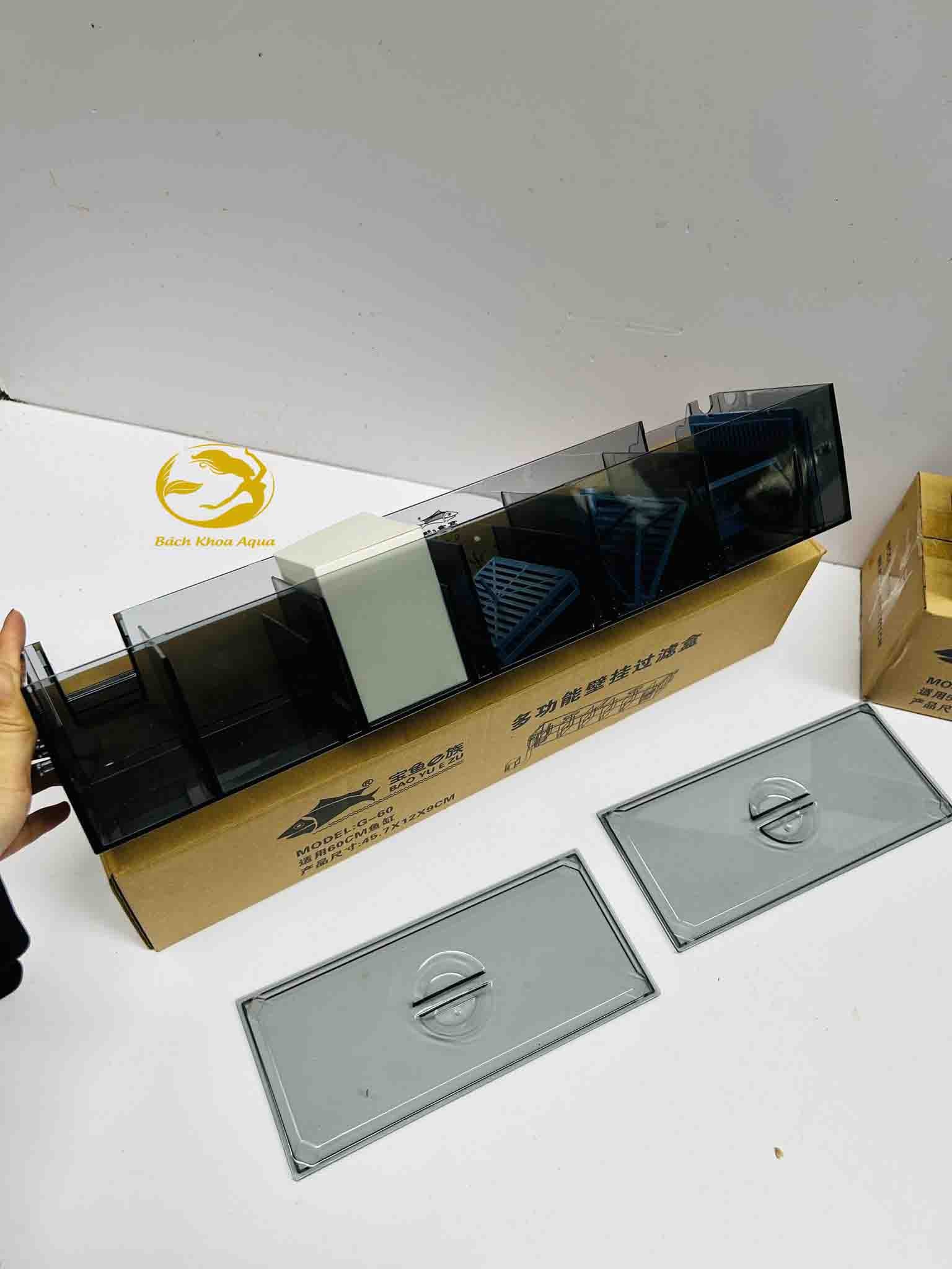 Lọc tràn Baoyu có sẵn máy bơm G-30 / G-50 / G-60
